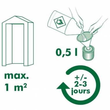 Nature Pakabinamas parafino šildytuvas Coldframe, 0,5l, 6020420