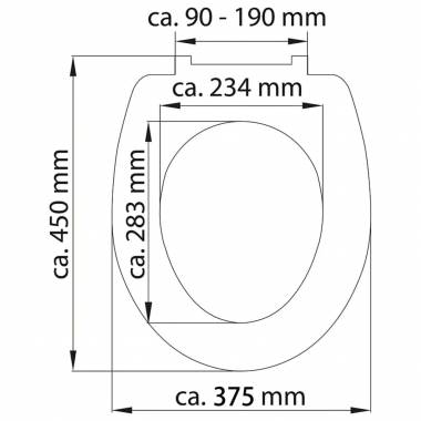 SCHÜTTE Klozeto sėdynė su soft-close mechanizmu