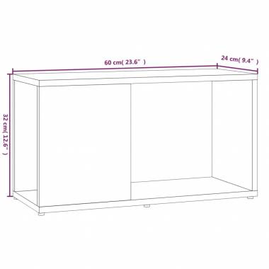 Televizoriaus spintelė, 60x24x32cm, įvairių spalvų ir medžiagų