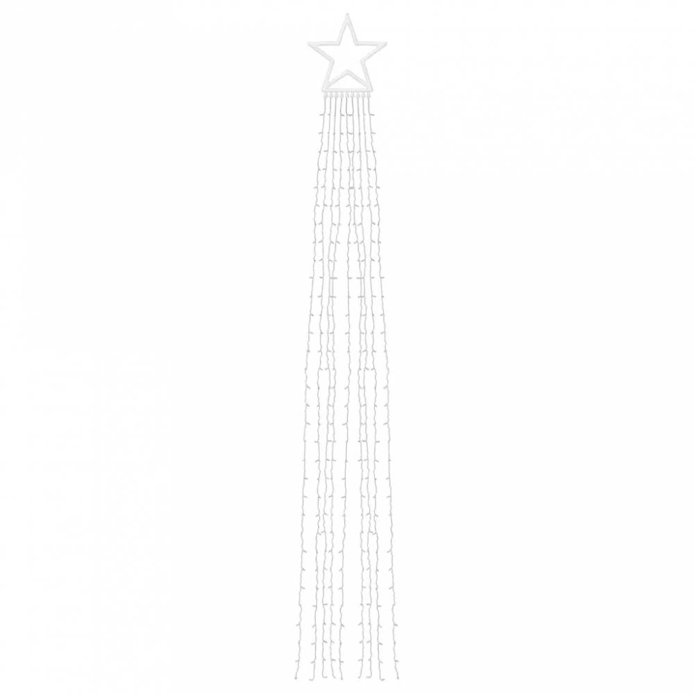 Kalėdų eglutės girlianda, 375cm, 320 LED lempučių