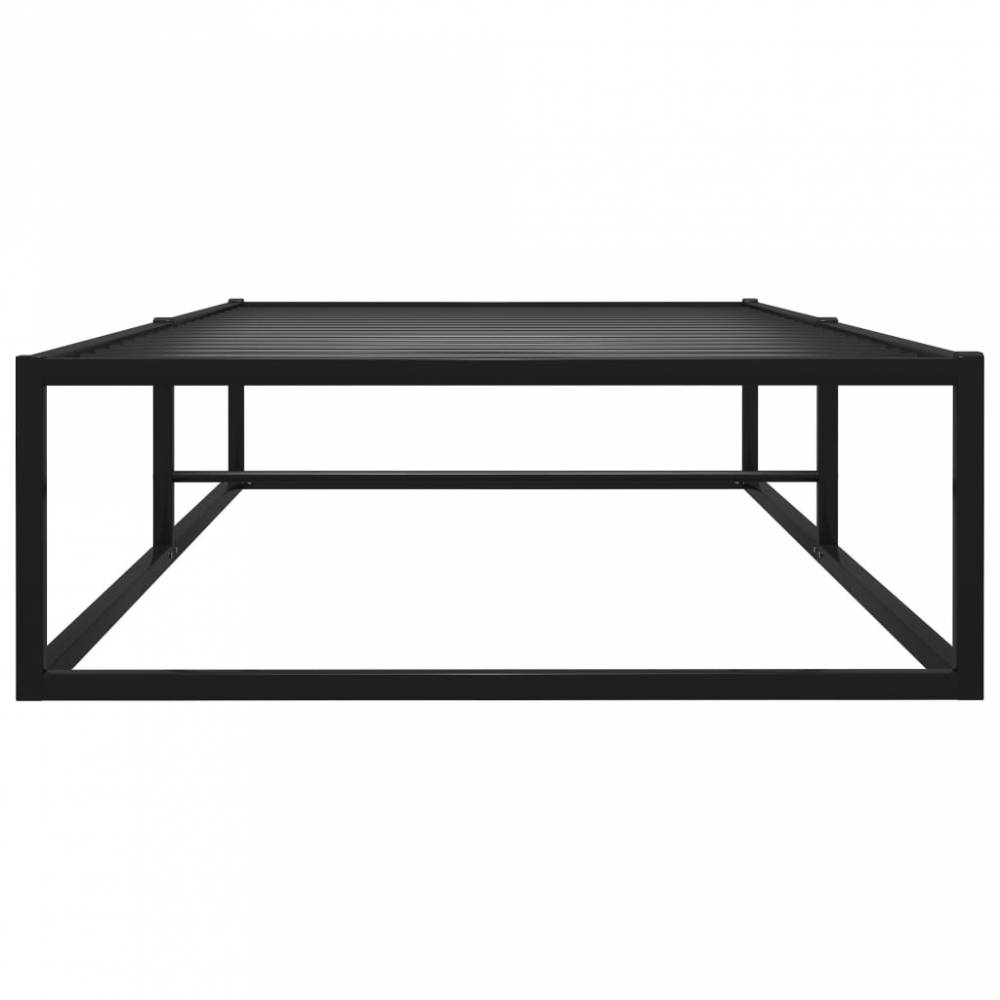 Metal Bed Frame in Black or White, Various Sizes