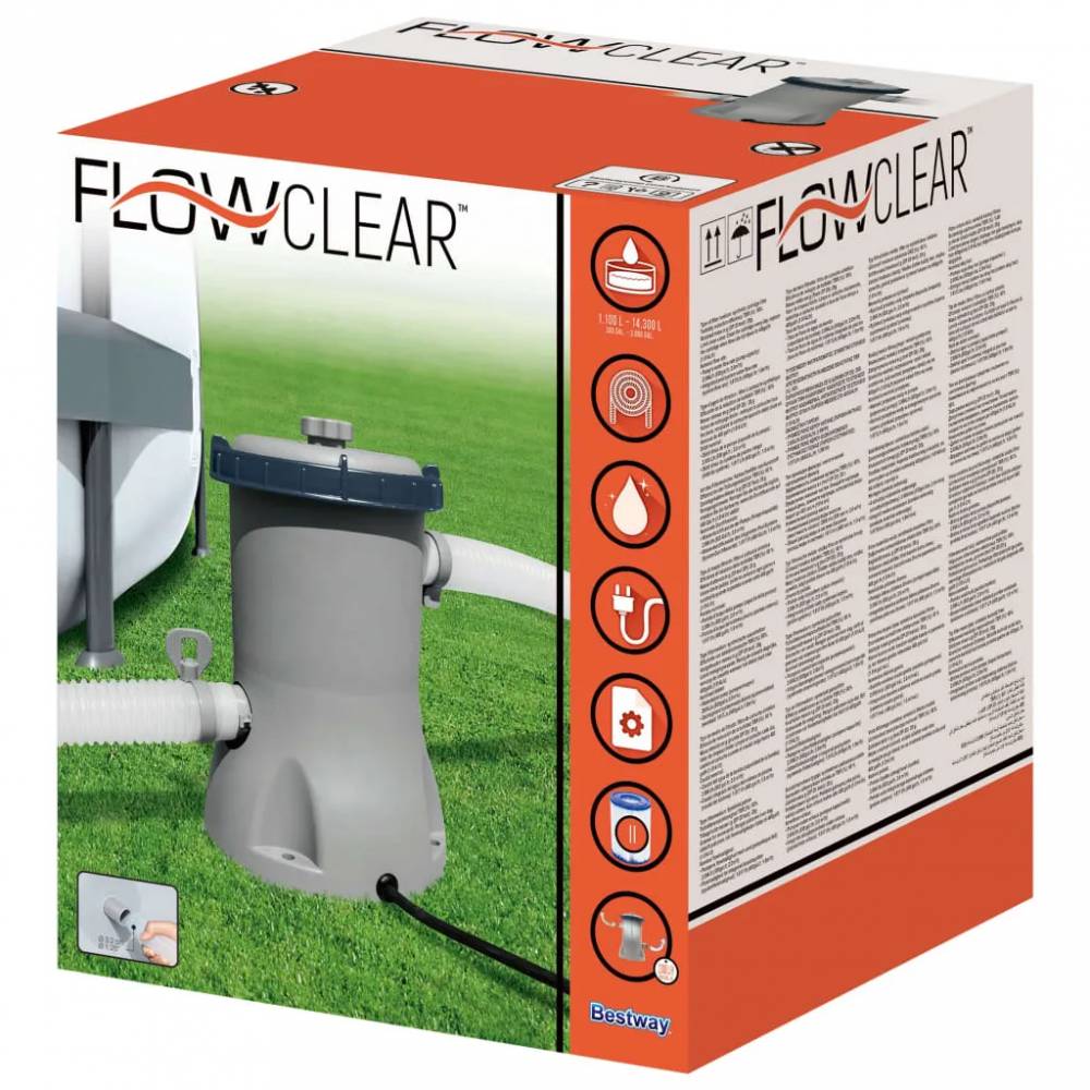 Bestway Flowclear Baseino siurblys su filtru