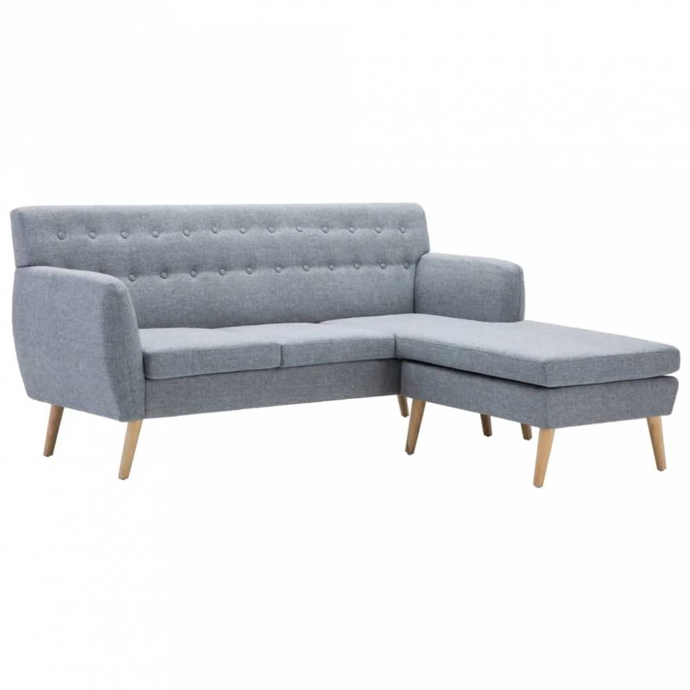 L-formos sofa su audiniu apmušalu 171,5x138x81,5cm