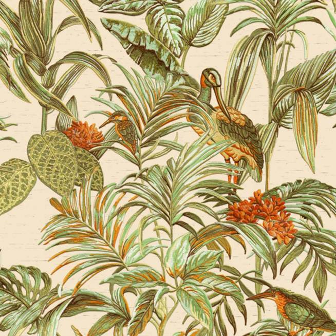 DUTCH WALLCOVERINGS Tapetai Bird-of-Paradise