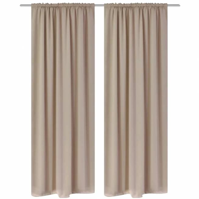 Blackout Curtains Set 135 x 245 cm