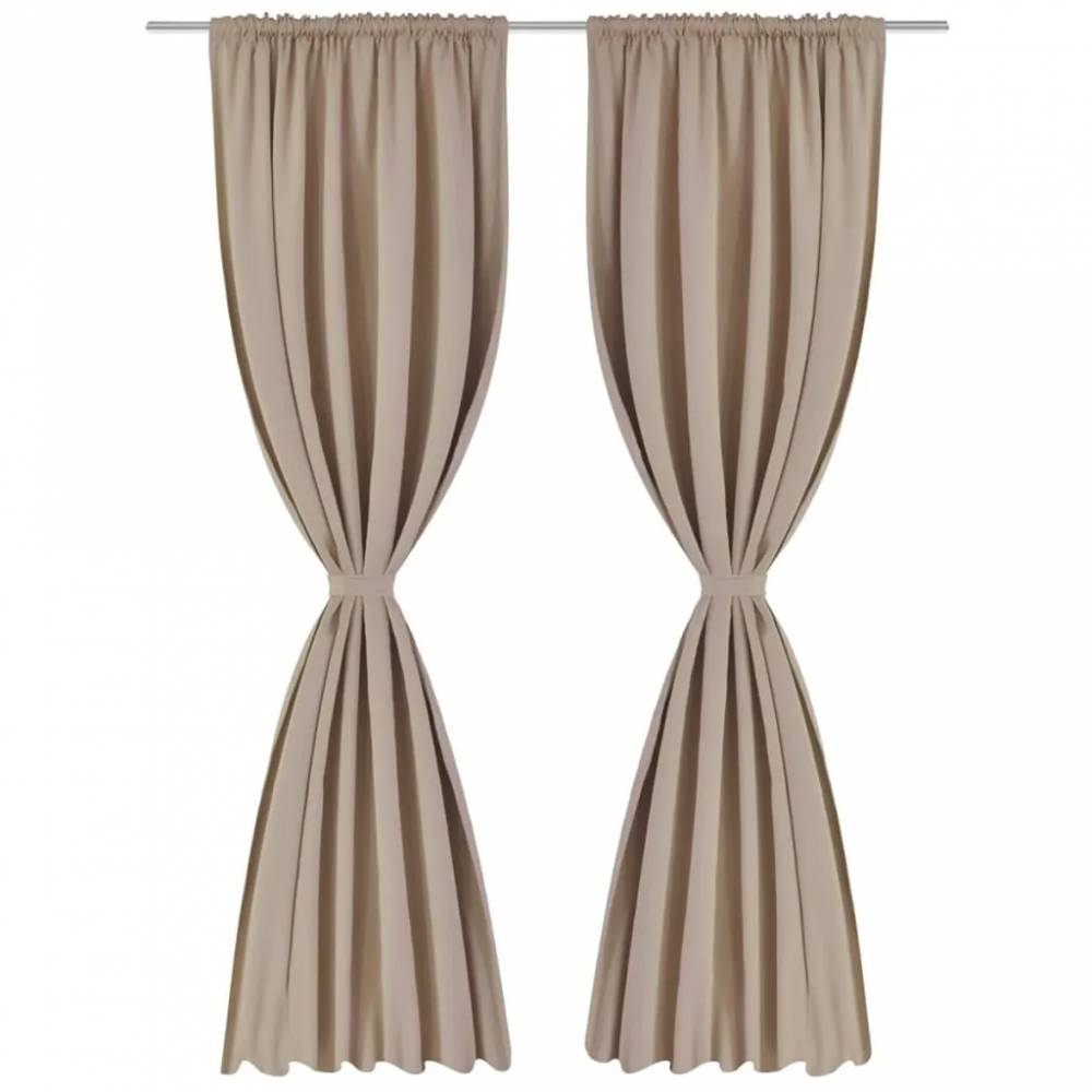 Blackout Curtains Set 135 x 245 cm