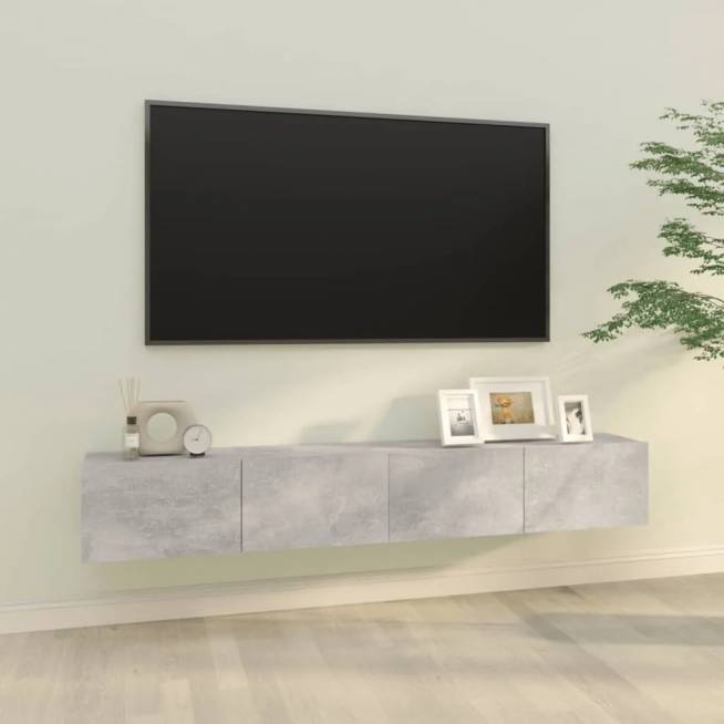 Medinės TV spintelės, 2vnt., 100x30x30cm