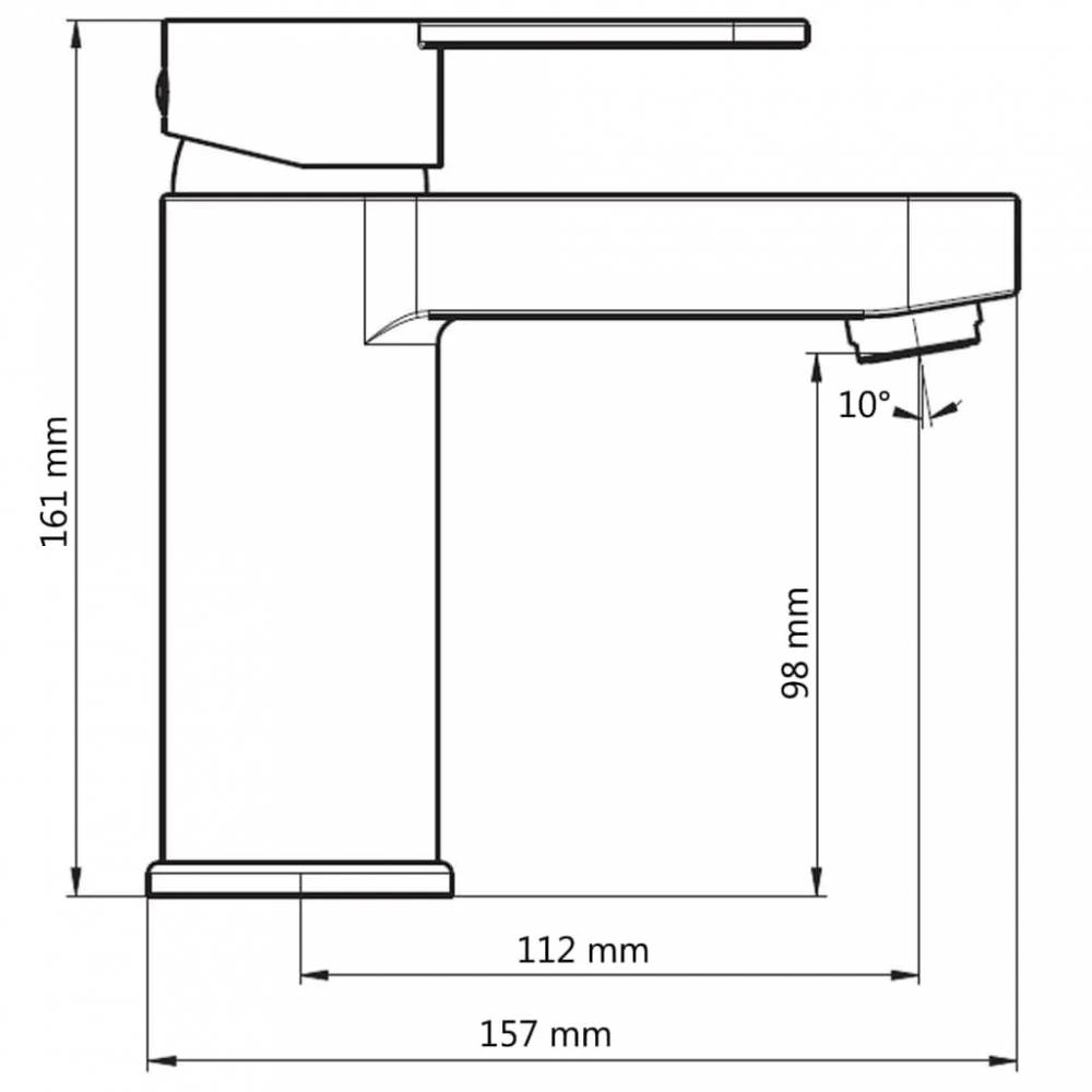 SCHÜTTE Praustuvo maišytuvas ELEPHANT