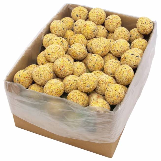 Riebalų kamuoliai paukščiams, 200vnt., 90g