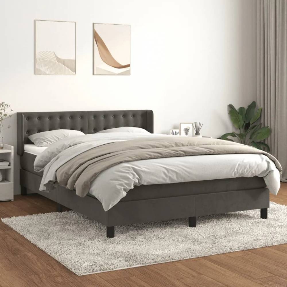 Box Spring Lova su Čiužiniu Aksomas