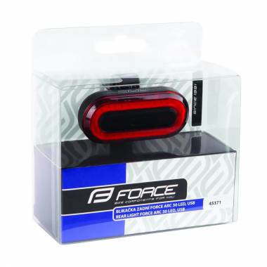 Galinis žibintas FORCE ARC 40LM 30LED USB