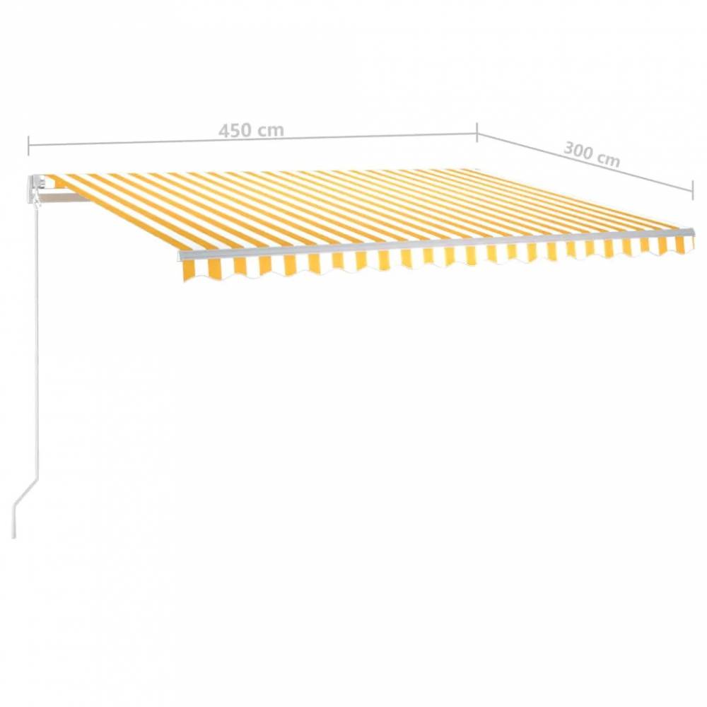 Automatinė markizė su LED/vėjo jutikliu