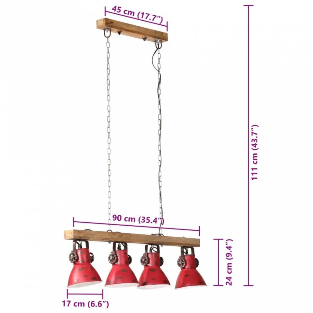 Lubinis šviestuvas, 25W, E27, 111cm