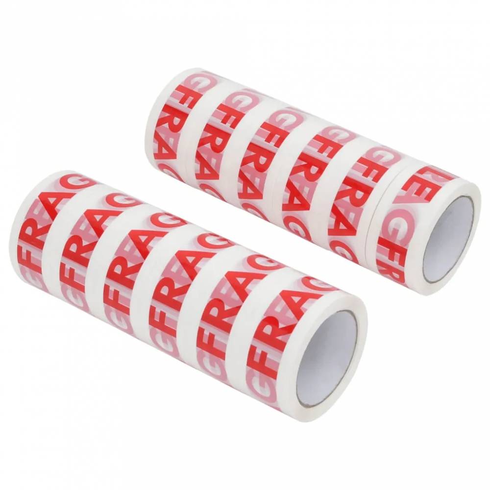 FRAGILE Print White Packing Tape 48mmx66m