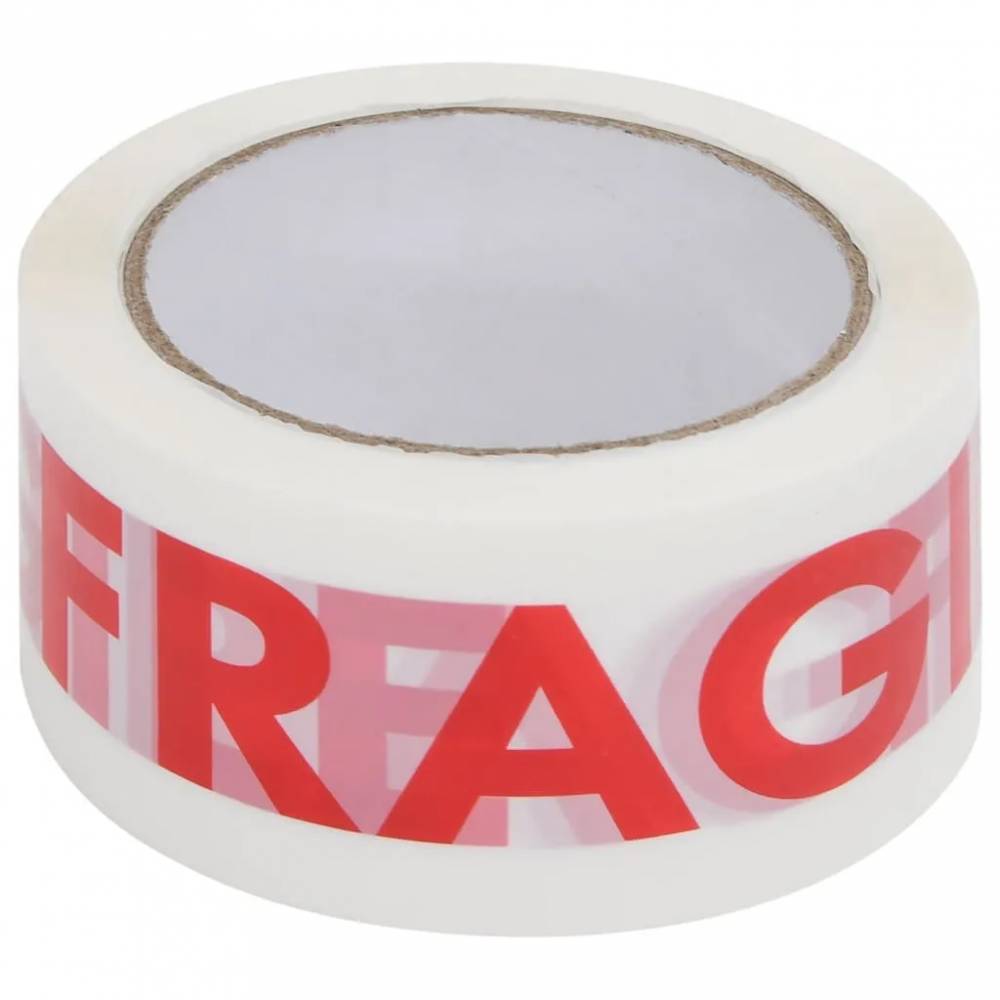 FRAGILE Print White Packing Tape 48mmx66m