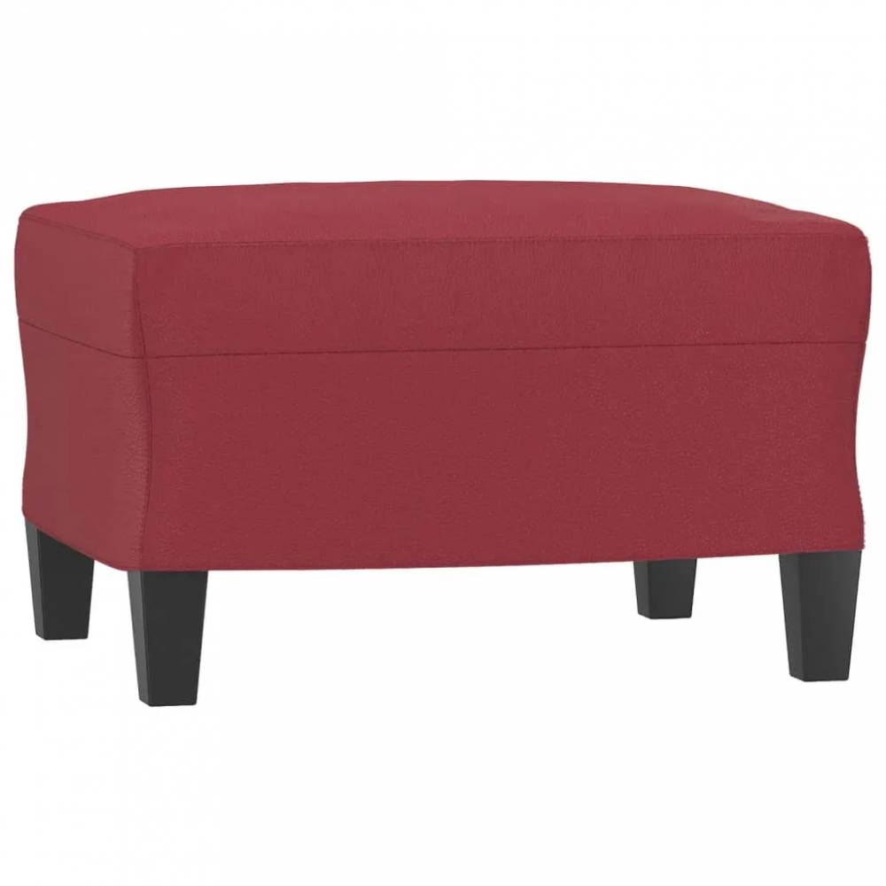 Trivietė sofa su pakoja, 180cm, dirbtinė oda