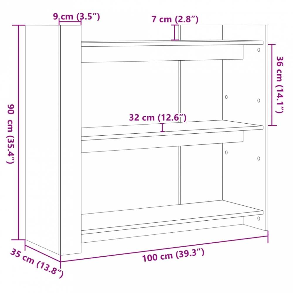 Konsolinis staliukas, 100x35x90cm, mediena