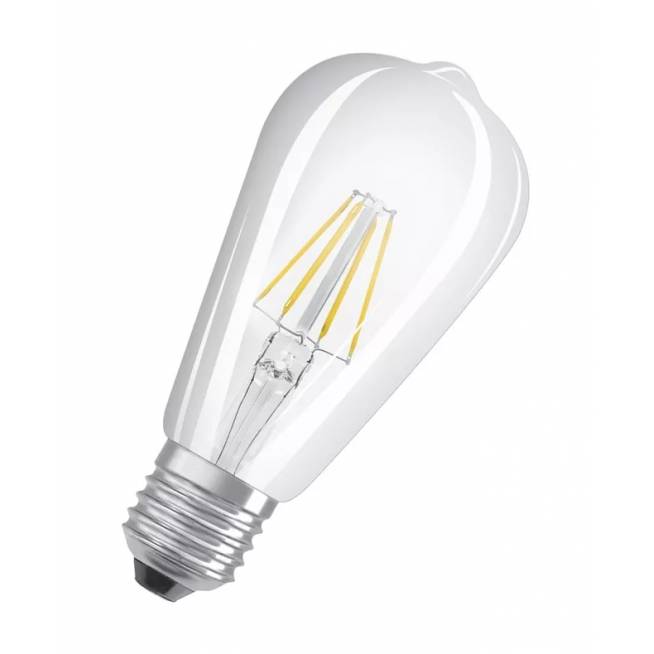 Lemputė Osram LED, ST64, šiltai balta, E27, 6.5 W, 806 lm