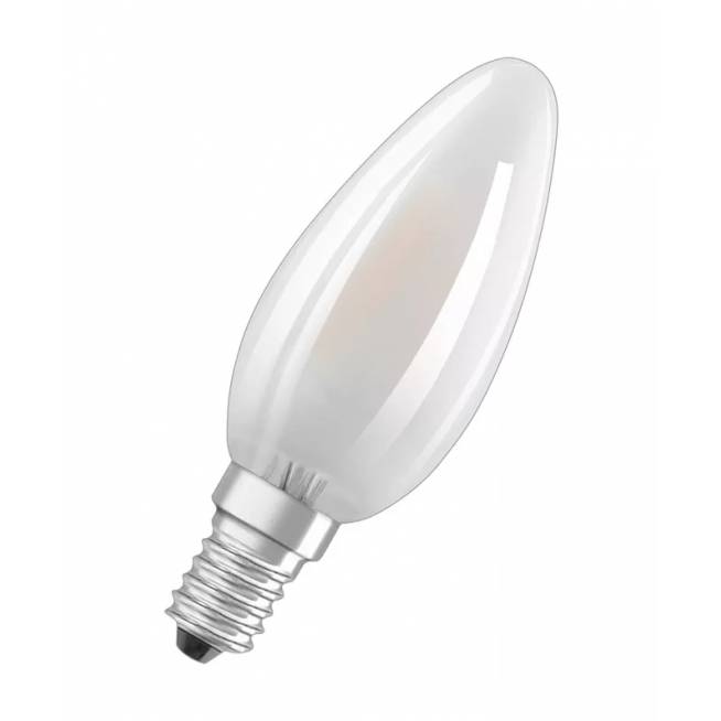 Lemputė Osram LED, B35, šiltai balta, E14, 5.5 W, 806 lm