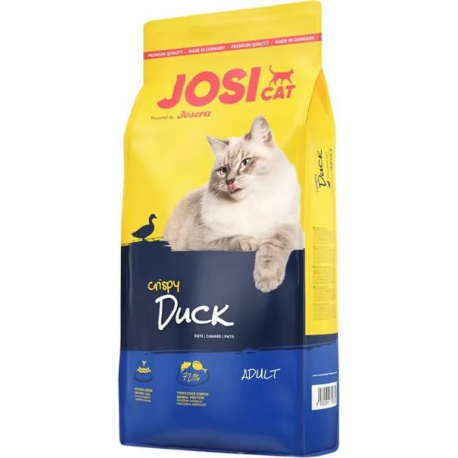 Sausas kačių maistas JosiCat, žuvis/antiena, 0.65 kg