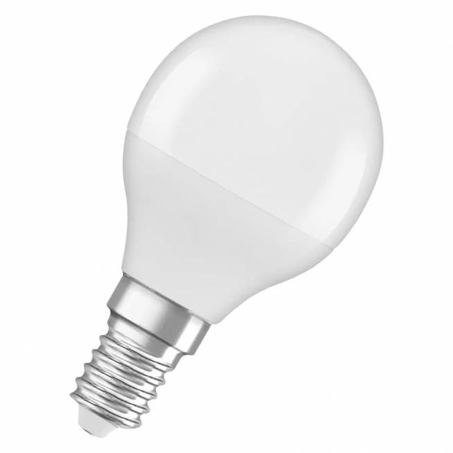 Lemputė Osram LED, P45, šaltai balta, E14, 5.5 W, 470 lm