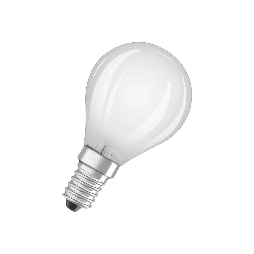 Lemputė Osram LED, P45, šiltai balta, E14, 4 W, 470 lm