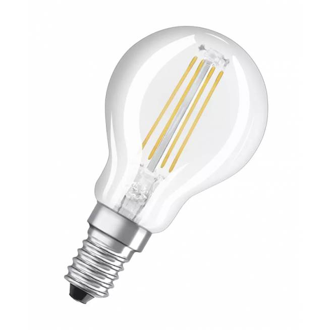 Lemputė Osram LED, P45, šiltai balta, E14, 4 W, 470 lm