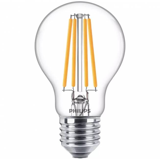 Lemputė Philips LED, A60, šiltai balta, E27, 10.5 W, 1521 lm