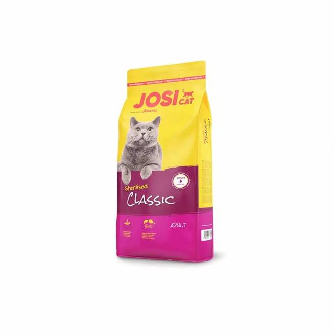 Sausas kačių maistas JosiCat Sterilised Classic, paukštiena/lašiša, 1.9 kg