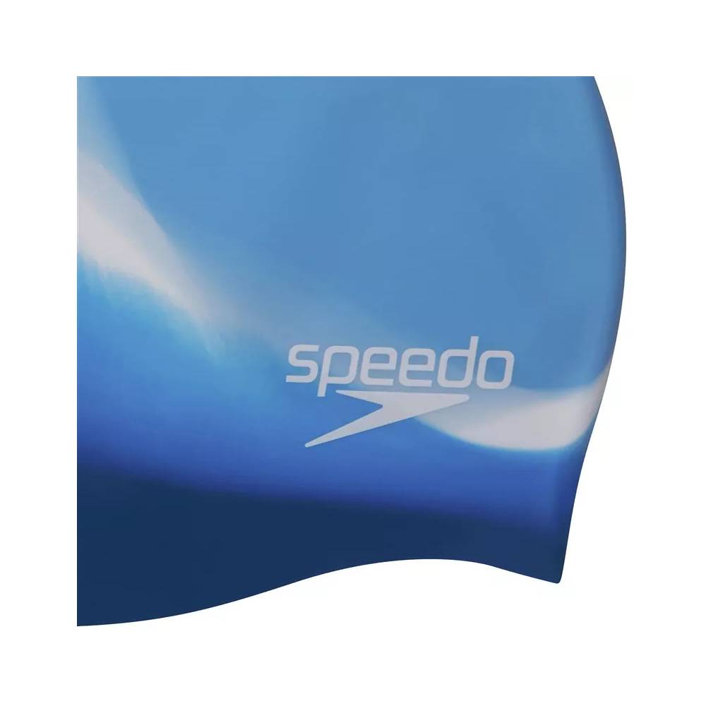 Plaukimo kepuraitė Speedo Multi Colour, balta/tamsiai mėlyna/šviesiai mėlyna