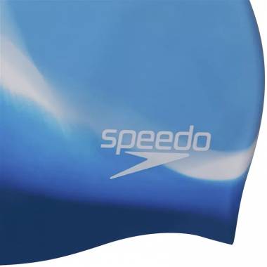 Plaukimo kepuraitė Speedo Multi Colour, balta/tamsiai mėlyna/šviesiai mėlyna