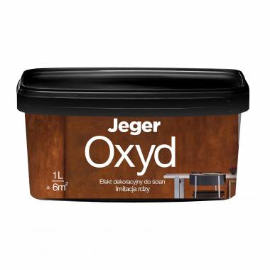 Dekoratyvinis tinkas Jeger OXYD, rusva, 1 l