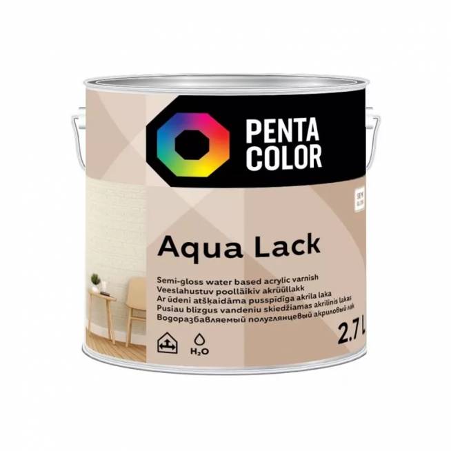 Lakas Pentacolor Aqua Lack, 2.7 l