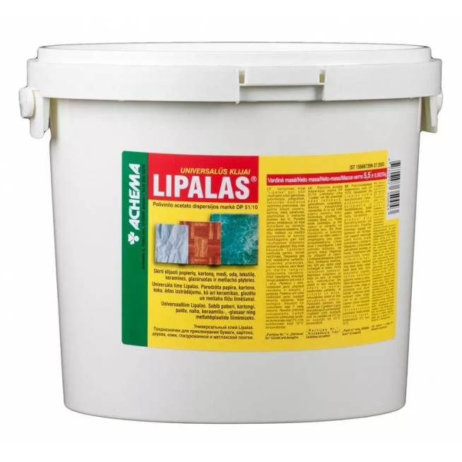 Klijai universalūs Achema Lipalas, 5.5 kg