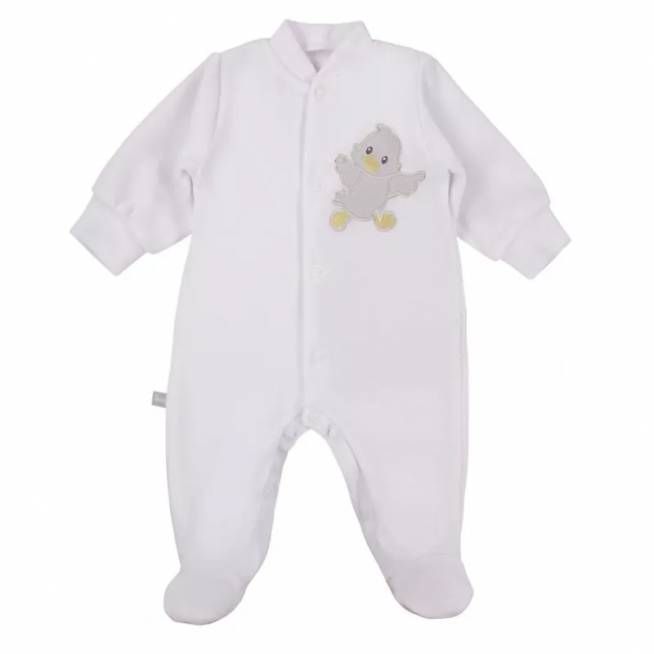 EWA 931054 NEWBORN Pajacare wel balta 68