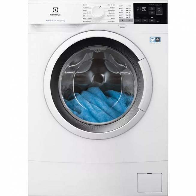 Skalbimo mašina Electrolux 600 serija „PerfectCare“ EW6SM404W, 4 kg, balta