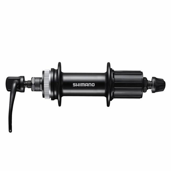 Galinė stebulė Shimano Altus MT200 32H Center Lock, su greitveržle, 8-10 pav. kasetė