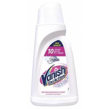 Dėmių valiklis VANISH OXI ACTION WHITE, 1 l