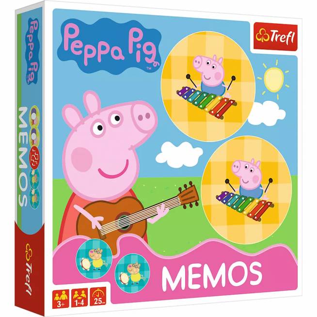 TREFL 01893 Gra Atmintinės Peppa