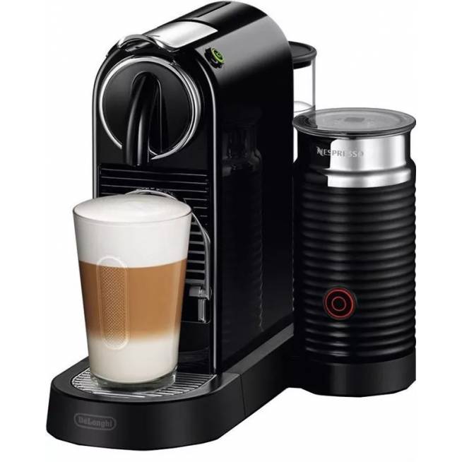 Kapsulinis kavos aparatas Nespresso Citiz & Milk, juodas