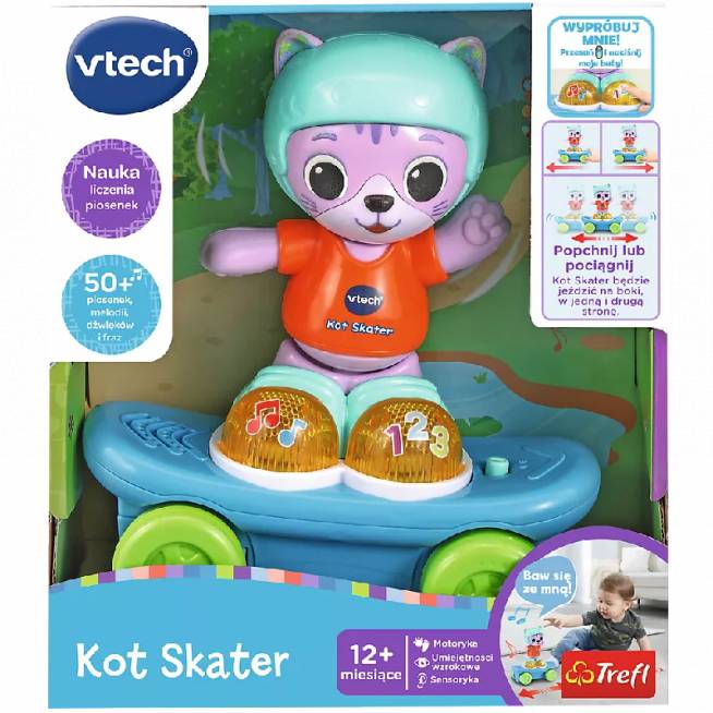 VTECH 61906 Katė čiuožėja