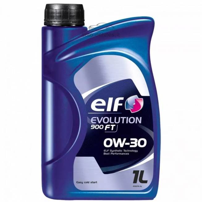 Variklių alyva Elf Evolution 900 FT 0W - 30, sintetinis, lengviesiems automobiliams, 1 l