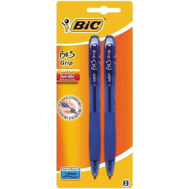 Tušinukas Bic 893224, mėlyna, 1 mm, 2 vnt.