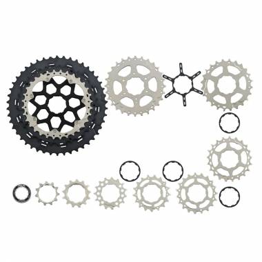 Galinis žvaigždžių blokas Shimano SLX M7000 11-46T 11 pavarų, kasetė