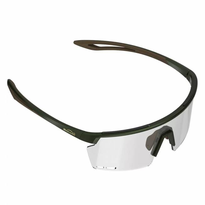 Akiniai Magicshine ROULEUR Photochromic (balta/ruda)