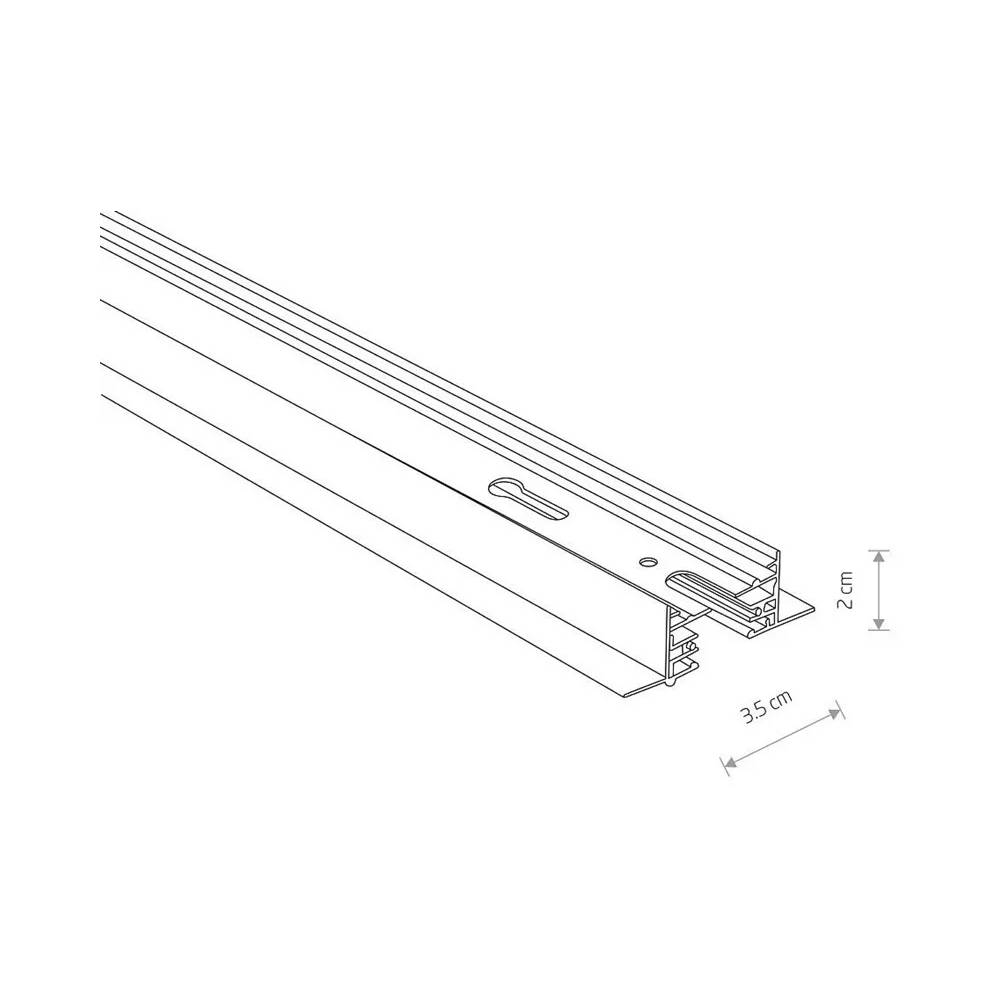 Virštinkinis bėgelis Nowodvorski Profile Track 9448, 1000 mm