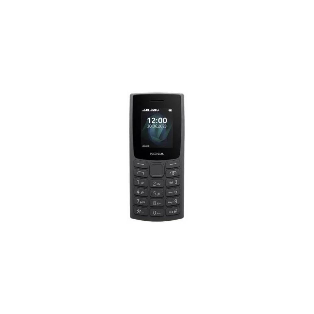 Mygtukinis telefonas Nokia 105 (2023), 4 MB, juodas