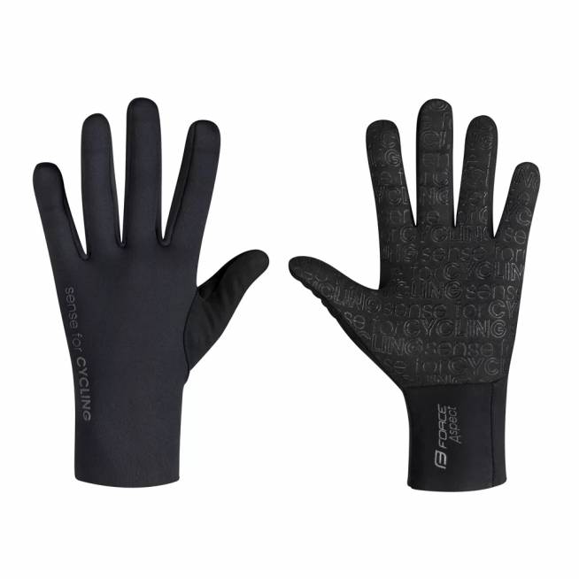 Pirštinės FORCE ASPECT neoprene L (juoda)+5 °C iki +10 °C