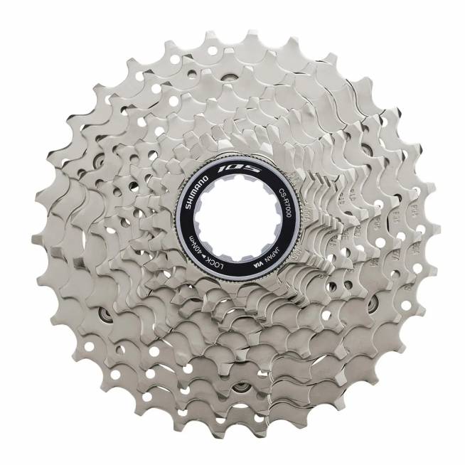 Galinis žvaigždžių blokas Shimano 105 R7000 11-30T (kasetė, 11 pavarų)