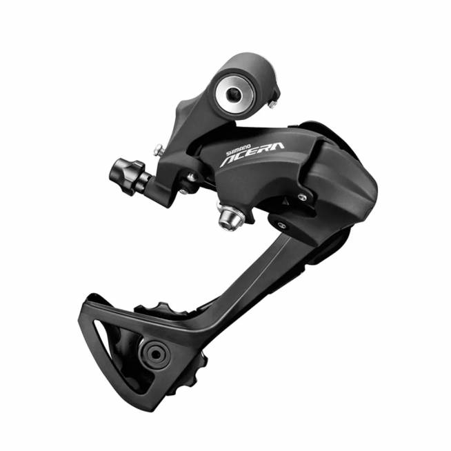 Galinis pavarų perjungiklis Shimano Acera T3000 SGL 9 pavarų, juodas